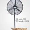 Quạt cây công nghiệp Gale SF750