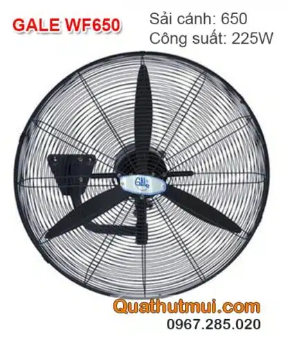 Quạt treo tường công nghiệp Gale WF650